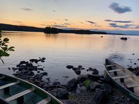 Coaching in der Natur, Kanus am See